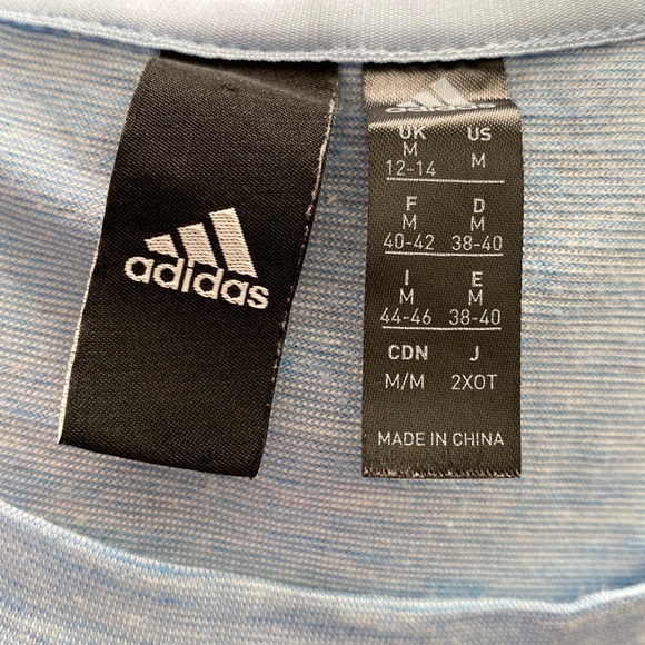 [M] Adidas Training Essentials Big Logo Muscle Tank Top | Blue - Picture 4 of 5